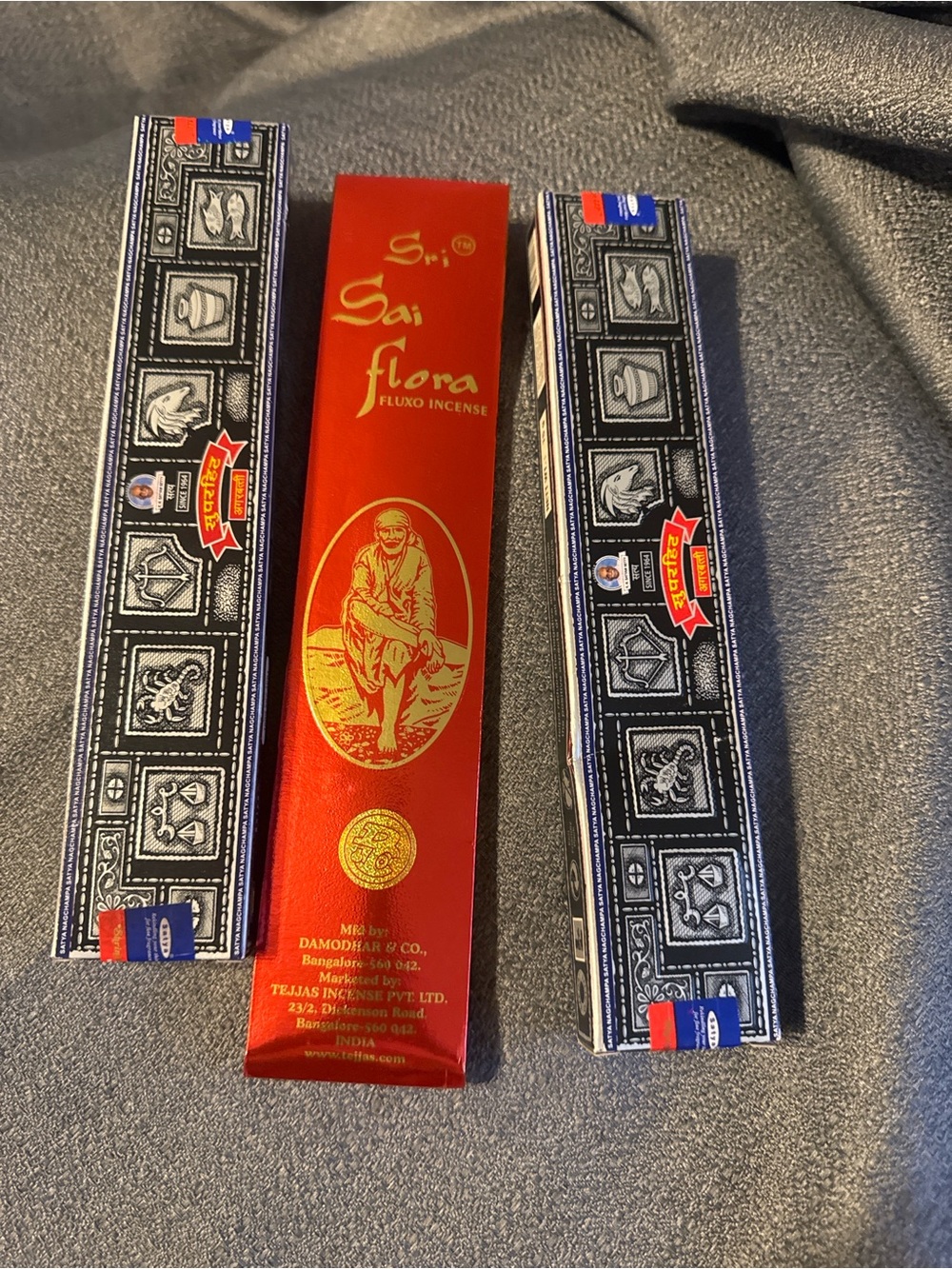 Sai Flora Red Fluxo Incense Sticks - Sai Flora